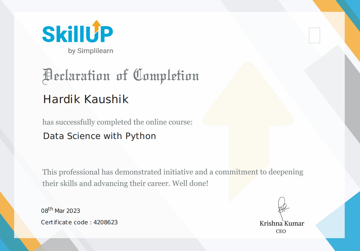 Hardik K. - Backend Engineer | Full Stack | Gen AI | AI Systems | LinkedIn